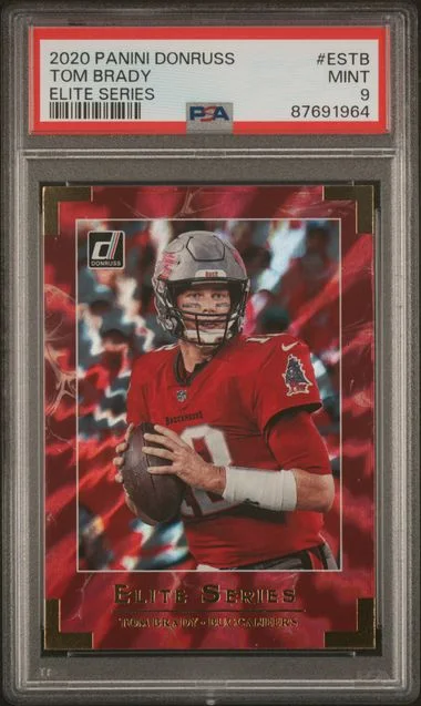 2020 Panini Donruss Tom Brady Elite Series #ESTB card image