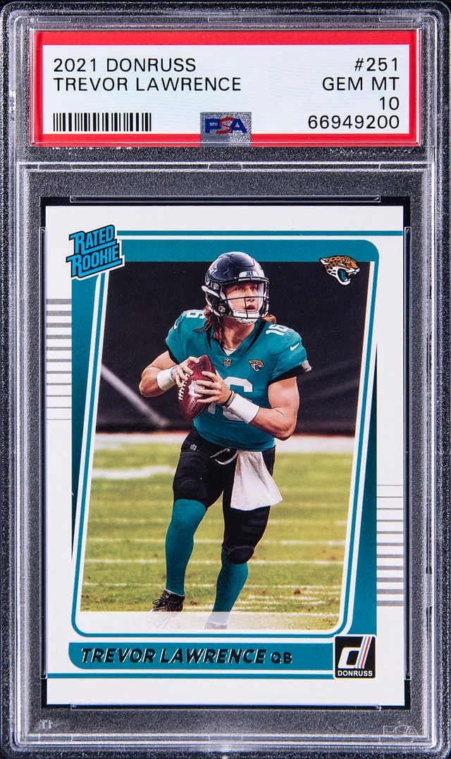 2020 Panini Donruss Trevor Lawrence #251 card image