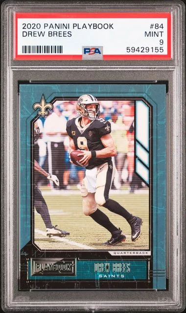 2020 Panini Drew Brees Playbook #84 card image