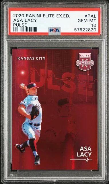 2020 Panini Elite Extra Edition Asa Lacy Pulse #PAL card image