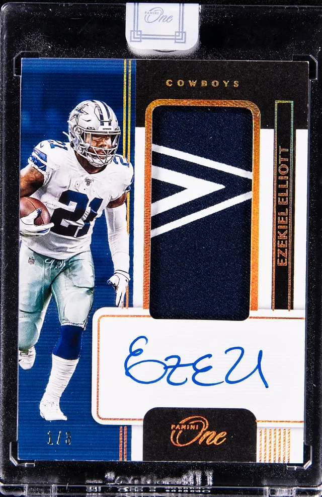 2020 Panini Ezekiel Elliott One #99 card image