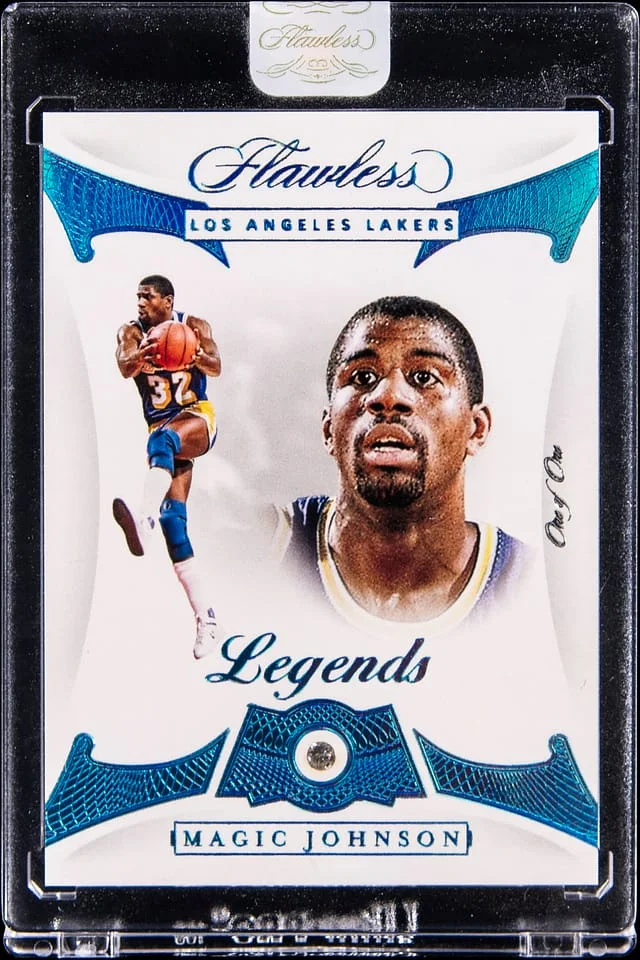 2020 Panini Flawless Magic Johnson - Flawless Encased Legends #112 card image