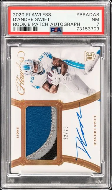 2020 Panini Flawless Patch #no-number card image