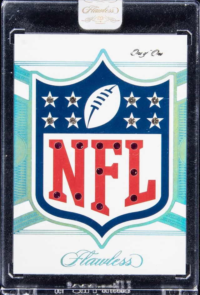 2020 Panini Flawless Patrick Mahomes II NFL Shield Gems #NFL8 card image