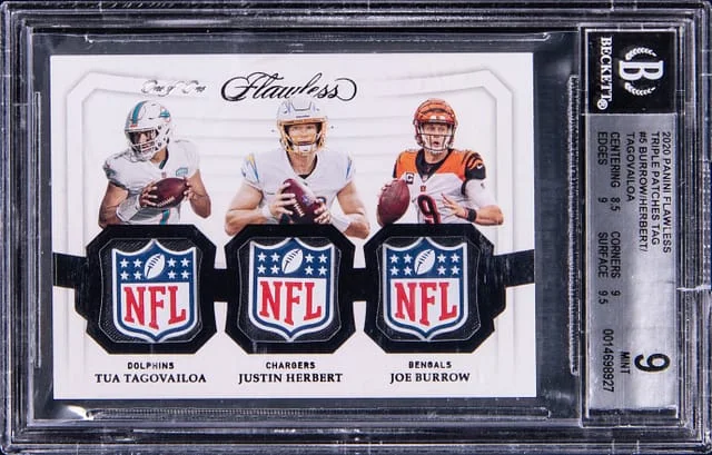 2020 Panini Flawless Triple Patches #no-number card image