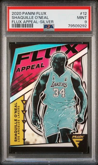 2020 Panini Flux Shaquille O’Neal Flux Appeal Silver #12 card image