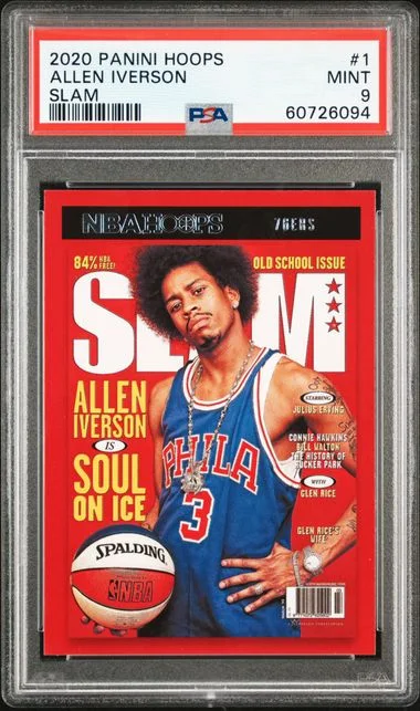 2020 Panini Hoops Allen Iverson Slam #1 card image
