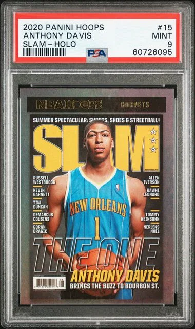 2020 Panini Hoops Anthony Davis Slam #15 card image