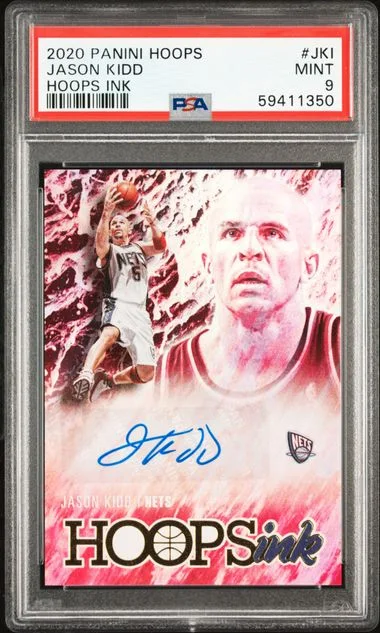 2020 Panini Hoops Hoops Ink Jki Jason Kidd #no-number card image