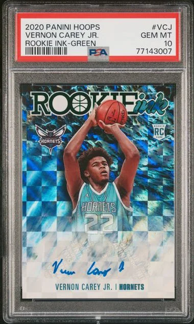 2020 Panini Hoops Ink Green Vcj Vernon Carey Jr. #no-number card image
