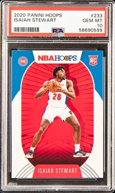 2020 Panini Hoops Isaiah Stewart #233 card image