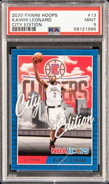 2020 Panini Hoops Kawhi Leonard City Edition #13 card image