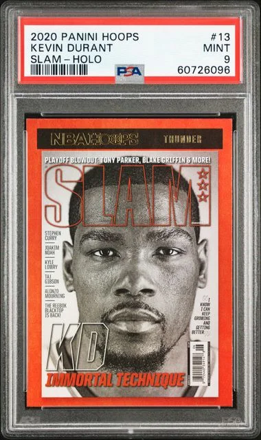 2020 Panini Hoops Kevin Durant Slam #13 card image