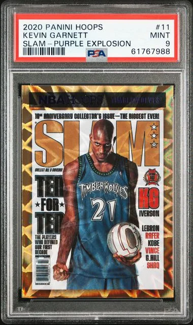 2020 Panini Hoops Kevin Garnett Slam #11 card image