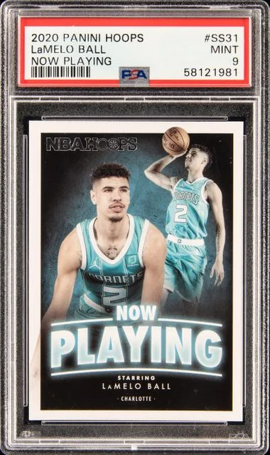 2020 Panini Hoops Lamelo Ball Now Playing #Ss31 card image
