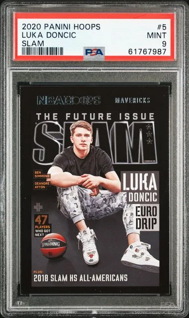 2020 Panini Hoops Luka Doncic Slam #5 card image