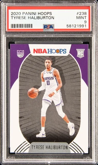2020 Panini Hoops Tyrese Haliburton #238 card image