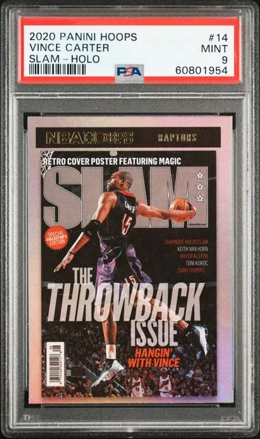 2020 Panini Hoops Vince Carter Slam #14 card image