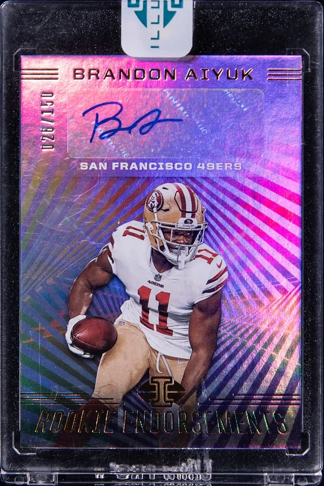 2020 Panini Illusions Brandon Aiyuk Endorsements #RE23 card image