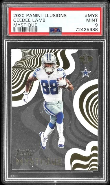2020 Panini Illusions CeeDee Lamb Mystique #MY8 card image