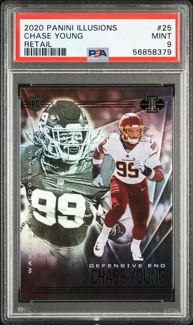 2020 Panini Illusions Chase Young #25 card image