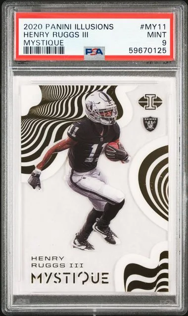 2020 Panini Illusions Henry Ruggs III Mystique #MY11 card image
