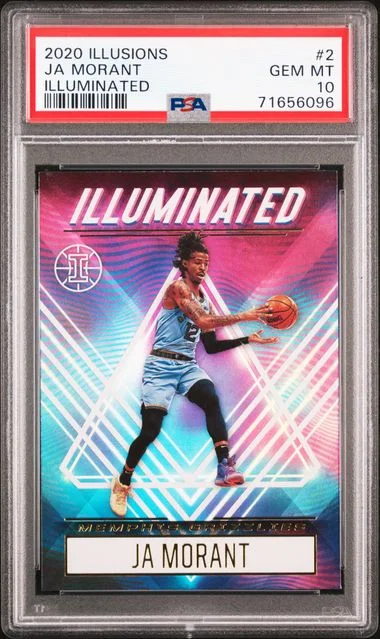2020 Panini Illusions Ja Morant Illuminated #2 card image