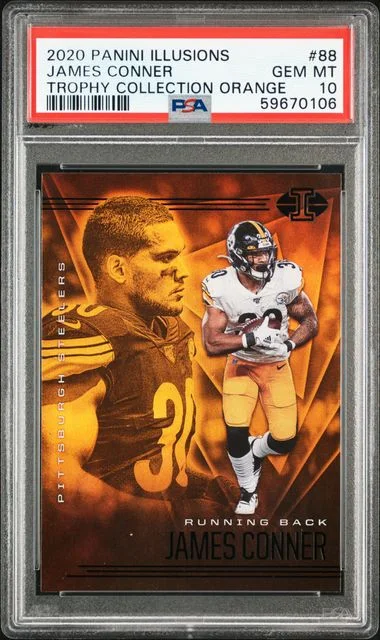 2020 Panini Illusions James Conner #88 card image