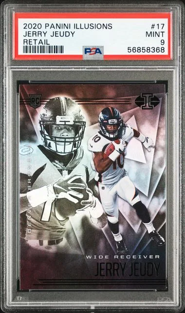 2020 Panini Illusions Jerry Jeudy #17 card image