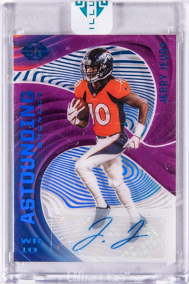 2020 Panini Illusions Jerry Jeudy Astounding #A8 card image