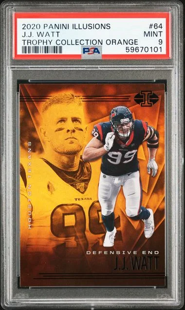 2020 Panini Illusions J.J. Watt #64 card image