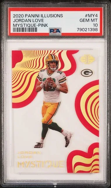 2020 Panini Illusions Jordan Love Mystique #MY4 card image