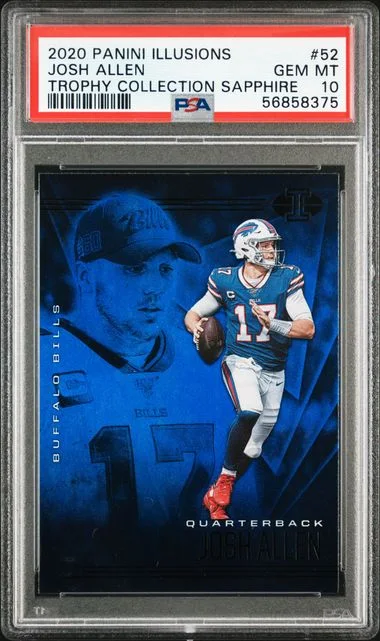 2020 Panini Illusions Josh Allen #52 card image