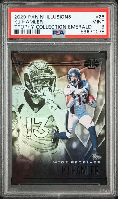 2020 Panini Illusions Kj Hamler #28 card image