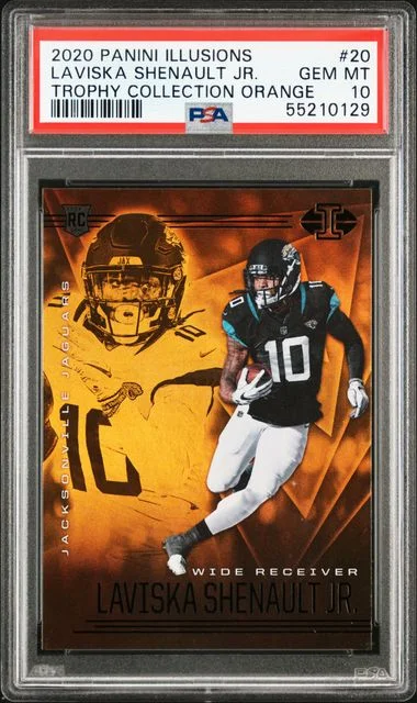2020 Panini Illusions Laviska Shenault Jr. #20 card image