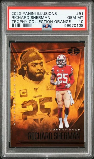 2020 Panini Illusions Richard Sherman #91 card image