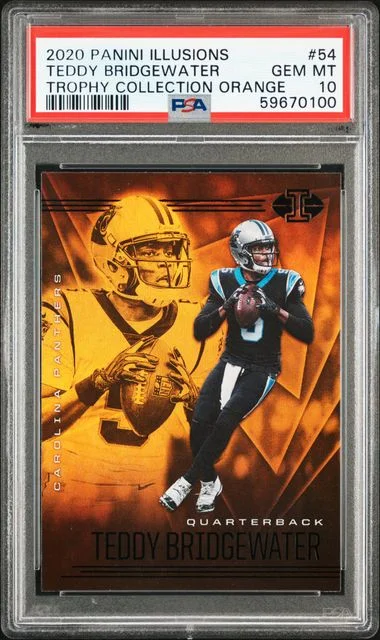 2020 Panini Illusions Teddy Bridgewater #54 card image
