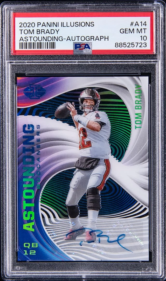 2020 Panini Illusions Tom Brady Astounding Autograph #A14 card image