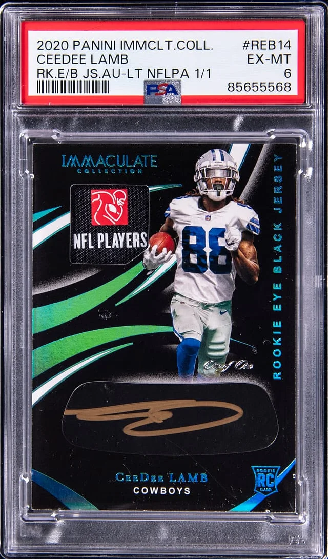 2020 Panini Immaculate Collection Eye-Black #no-number card image