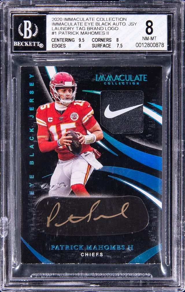 2020 Panini Immaculate Collection Eye #no-number card image