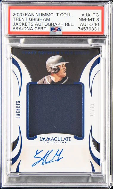 2020 Panini Immaculate Collection Jackets #no-number card image