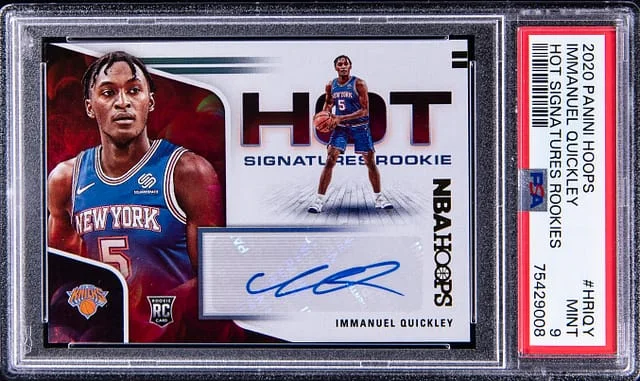 2020 Panini Immanuel Quickley Hot Signatures Rookies #HRIQY card image