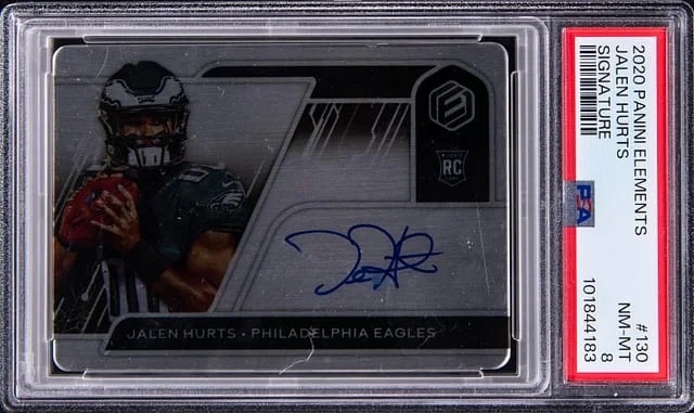 2020 Panini Jalen Hurts Elements Signature #130 card image