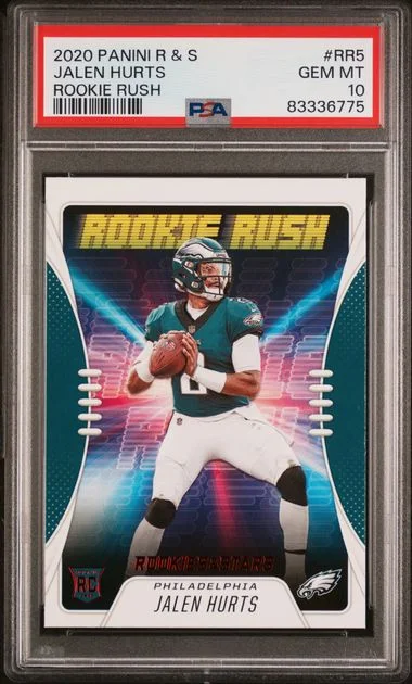2020 Panini Jalen Hurts Rookies & Stars Rush #RR5 card image