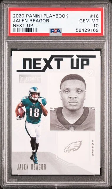2020 Panini Jalen Reagor Playbook Next Up #16 card image