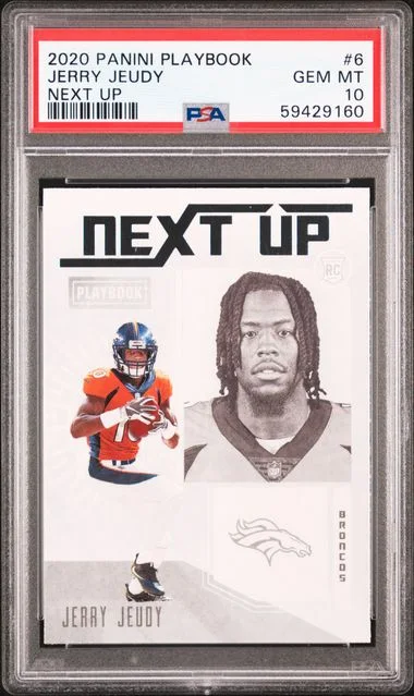 2020 Panini Jerry Jeudy Playbook Next Up #6 card image