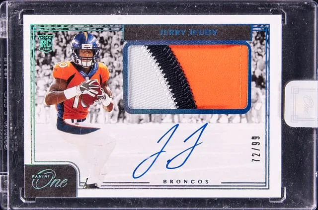 2020 Panini Jerry Jeudy One #8 card image