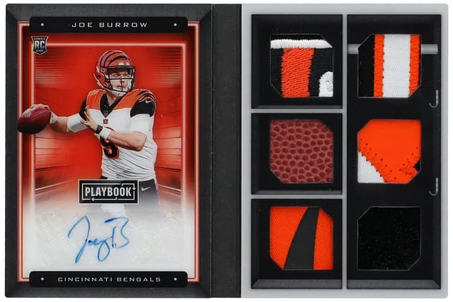 2020 Panini Joe Burrow Playbook Signature Locker #RSL-JB card image