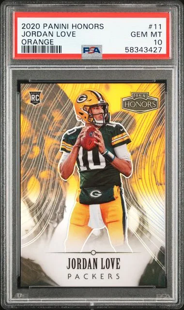 2020 Panini Jordan Love Honors #11 card image