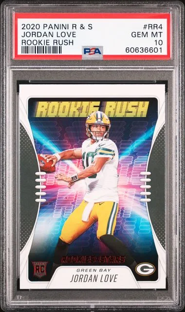 2020 Panini Jordan Love Rookies & Stars Rush #RR4 card image